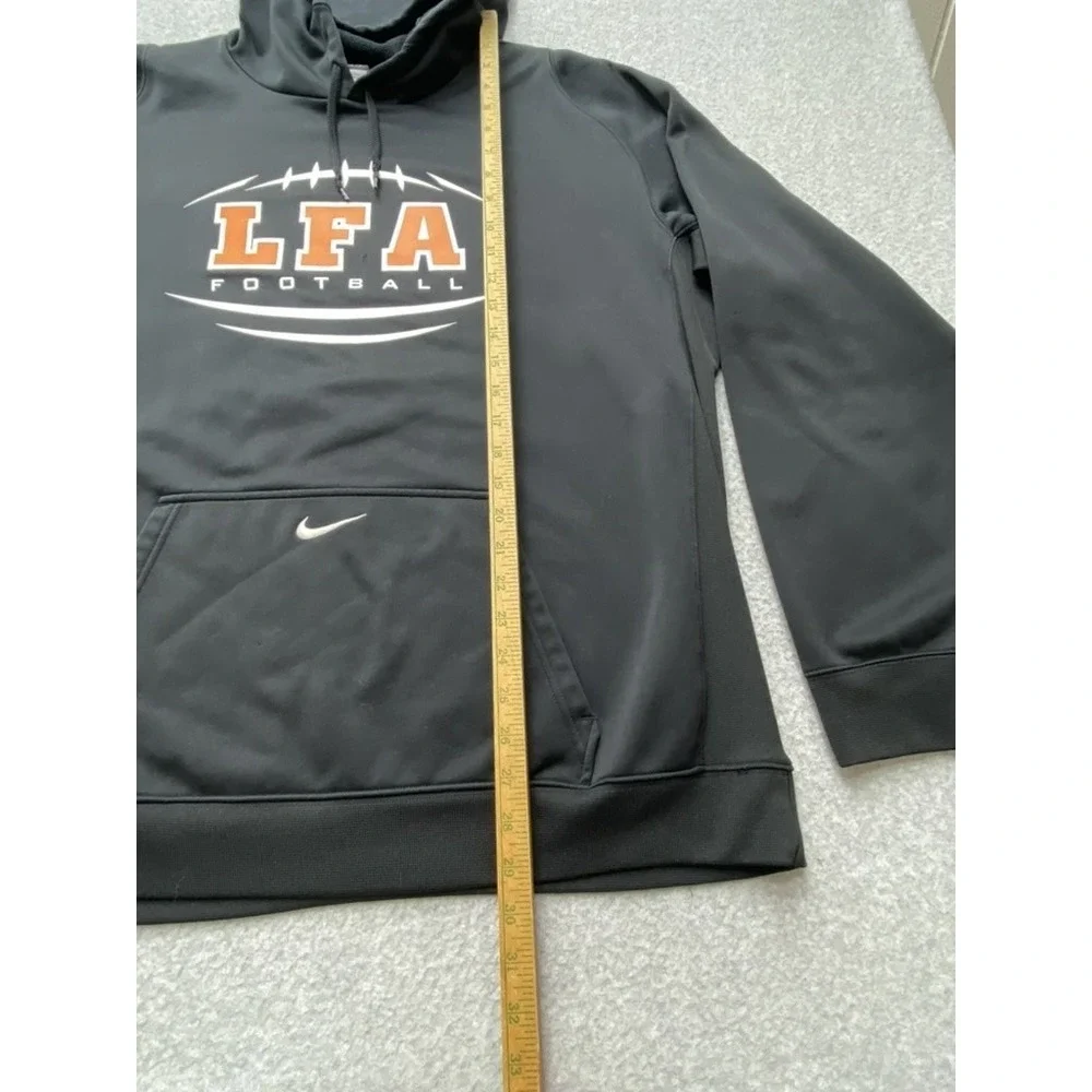 Nike Therma-Fit Hoodie Mens 2XL Black LFA Football Fleece Pullover Graphic